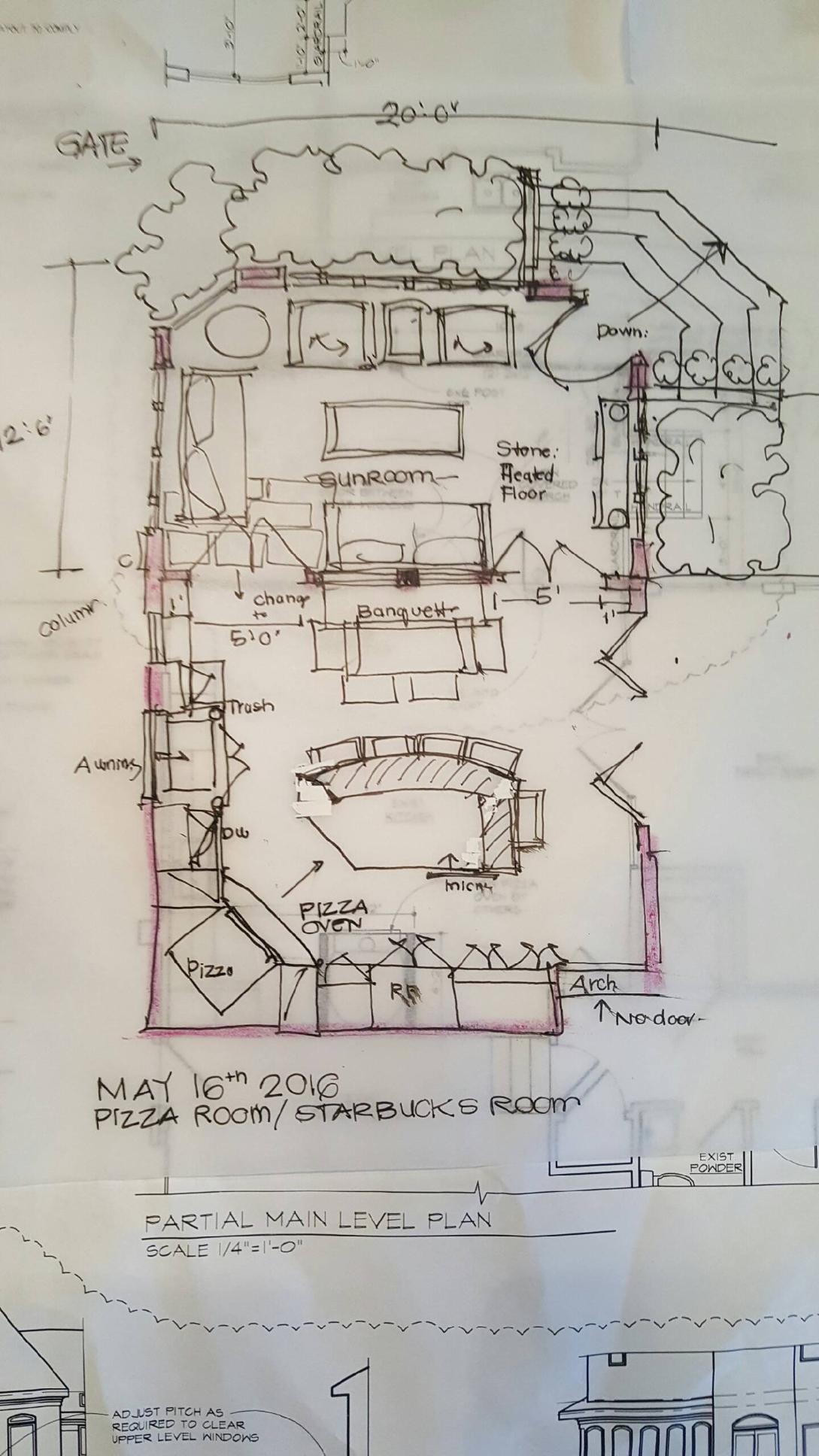 Pizza/Starbucks Room Photo